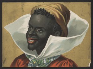 Retrato de un hombre negro de American School